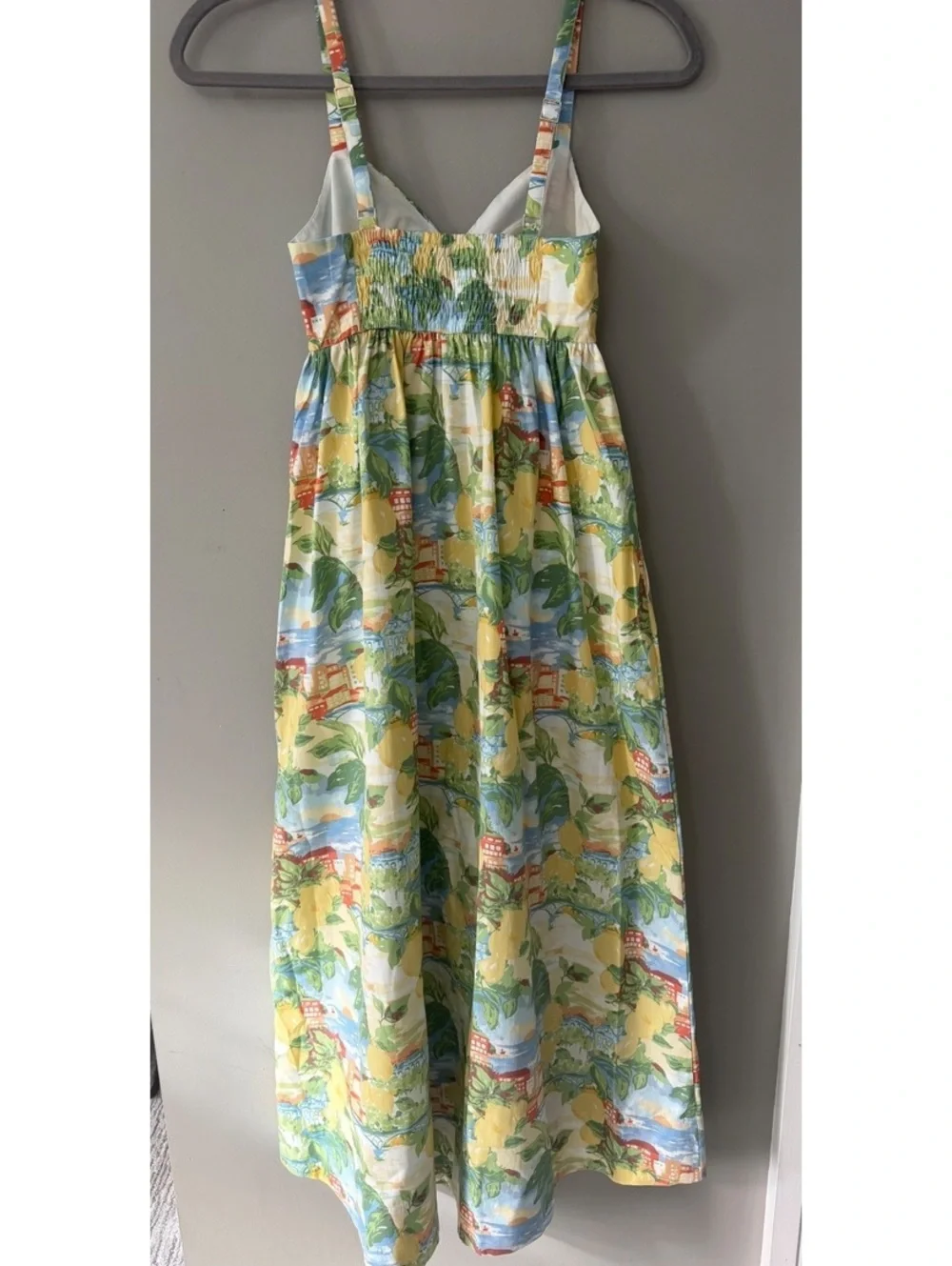 Abercrombie & Fitch Dress Sweetheart Babydoll Maxi Dress